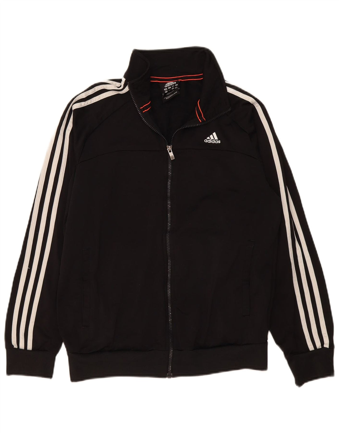 Adidas muška trenirka Climalite Gornja jakna UK 38/40 Srednje crni poliester