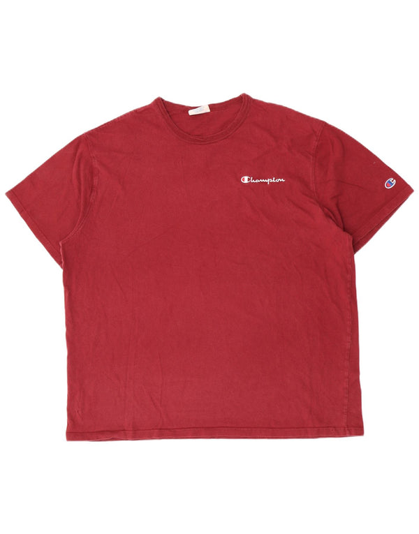 Champion Heritage majica kratkih rukava 2XL bordo pamuk