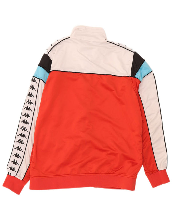 Kappa ženska gornja jakna trenirke UK 16 Large Red Colourblock