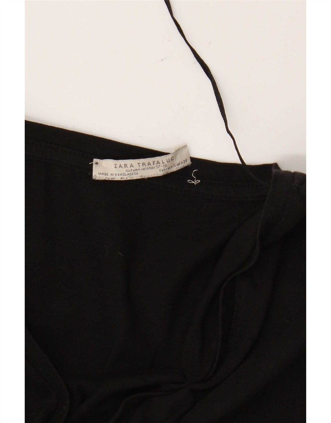Zara ženski gornji dio Trafaluc s 3/4 rukavima UK 10 Small Black