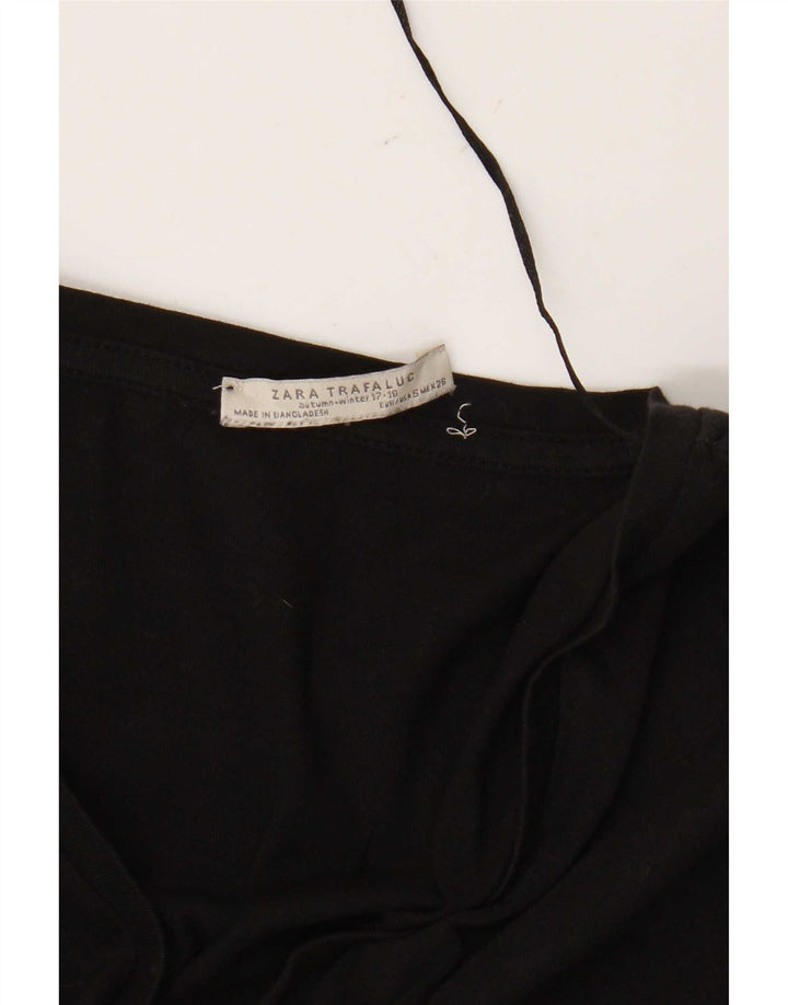 Zara ženski gornji dio Trafaluc s 3/4 rukavima UK 10 Small Black