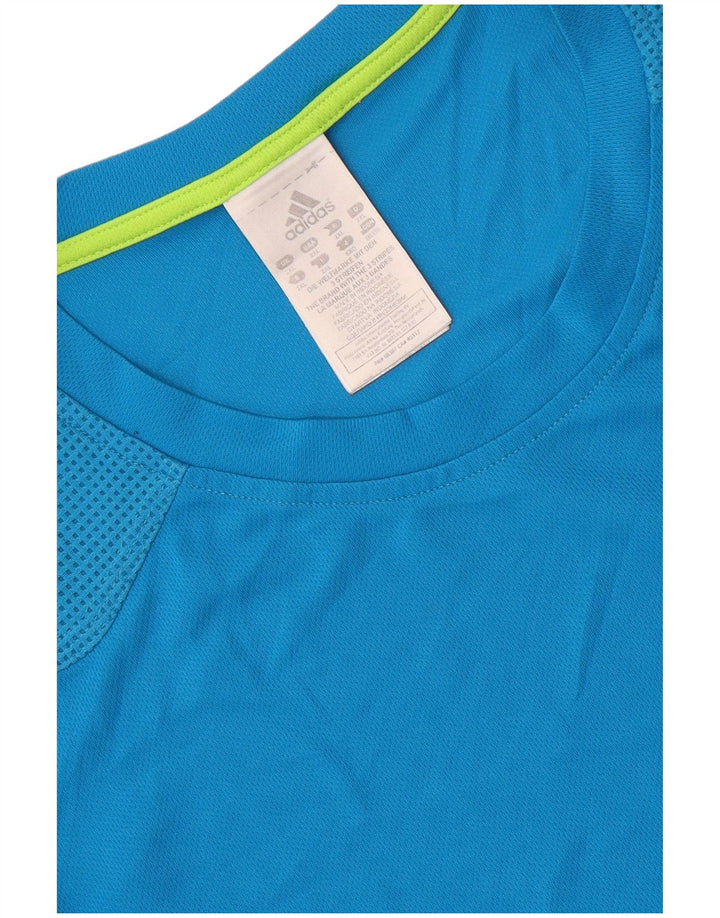 Adidas muška majica kratkih rukava 2XL plavi poliester