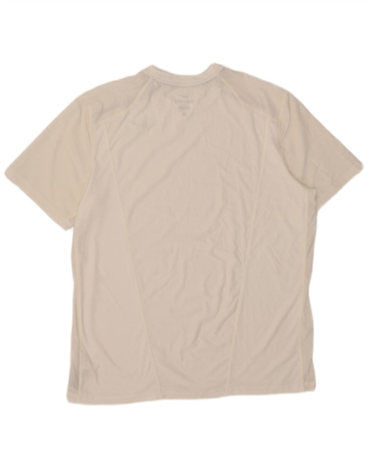 Nike Dri Fit T-Shirt Top XL bijeli poliester
