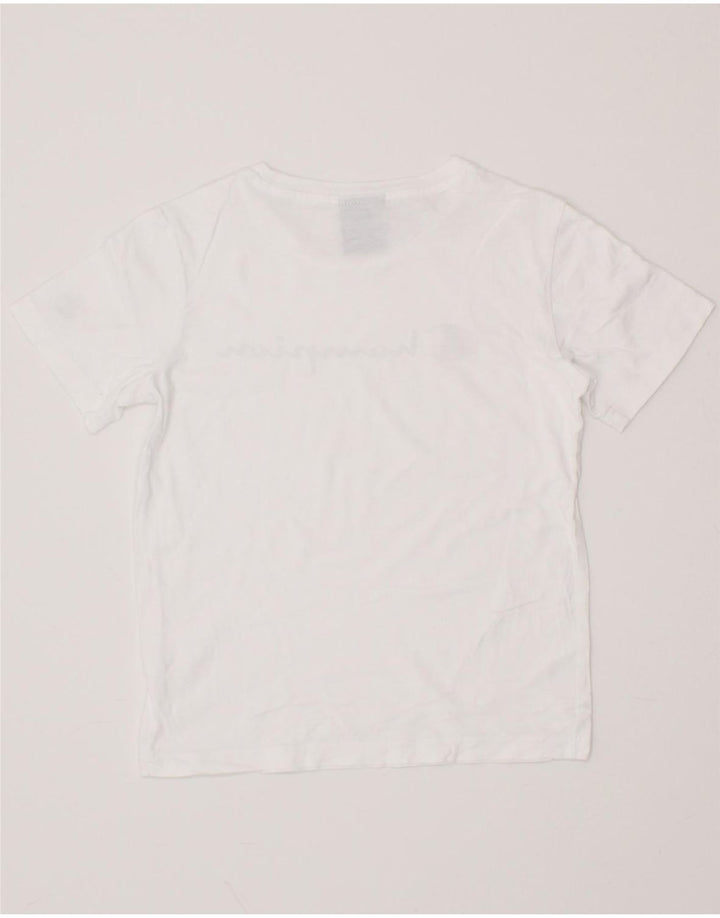 CHAMPION Boys Graphic T-Shirt Top 7-8 Years Small White Vintage Champion and Second-Hand Champion from Messina Hembry 