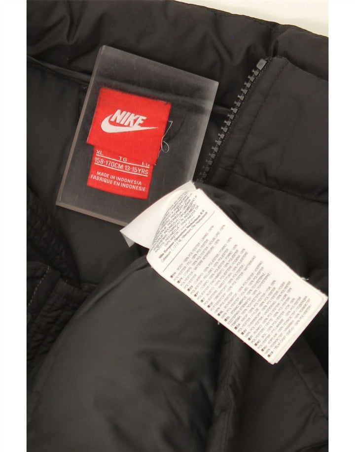 Nike Boys Padded Gilet 13-14 Years XL crni poliester