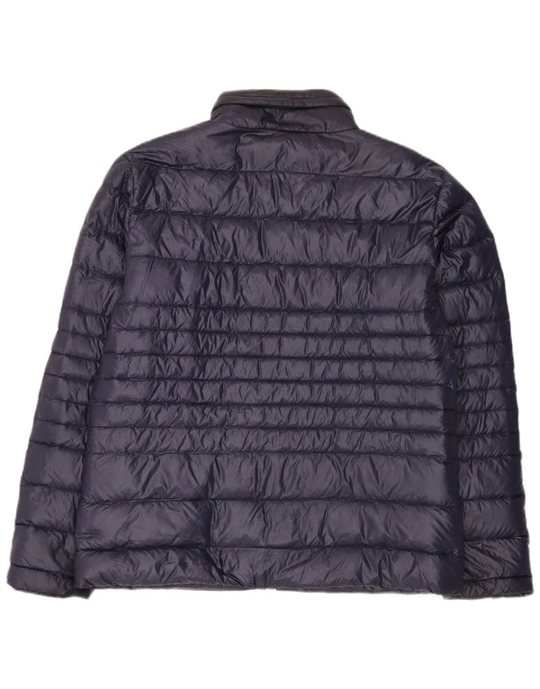 Crew Clothing Muška podstavljena jakna s kapuljačom UK 42 XL tamnoplavi najlon