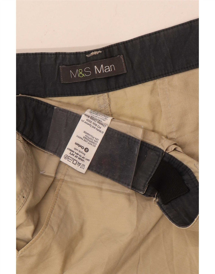 Marks & Spencer muške kargo kratke hlače W36 velike, bež pamuk