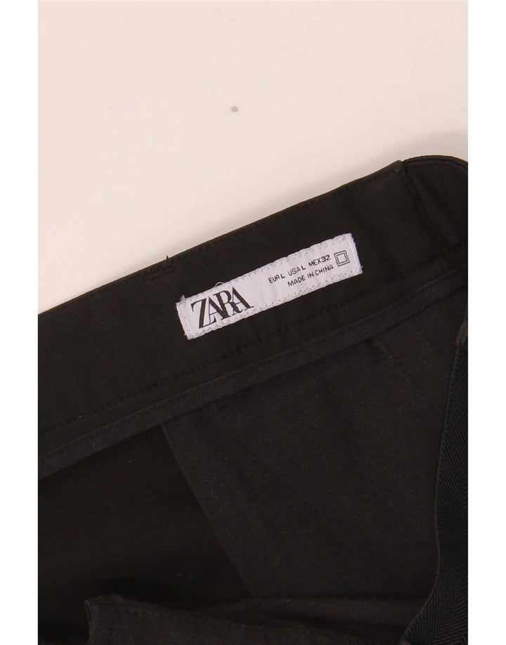 Zara muške uske chino hlače Large W32 L27 crne