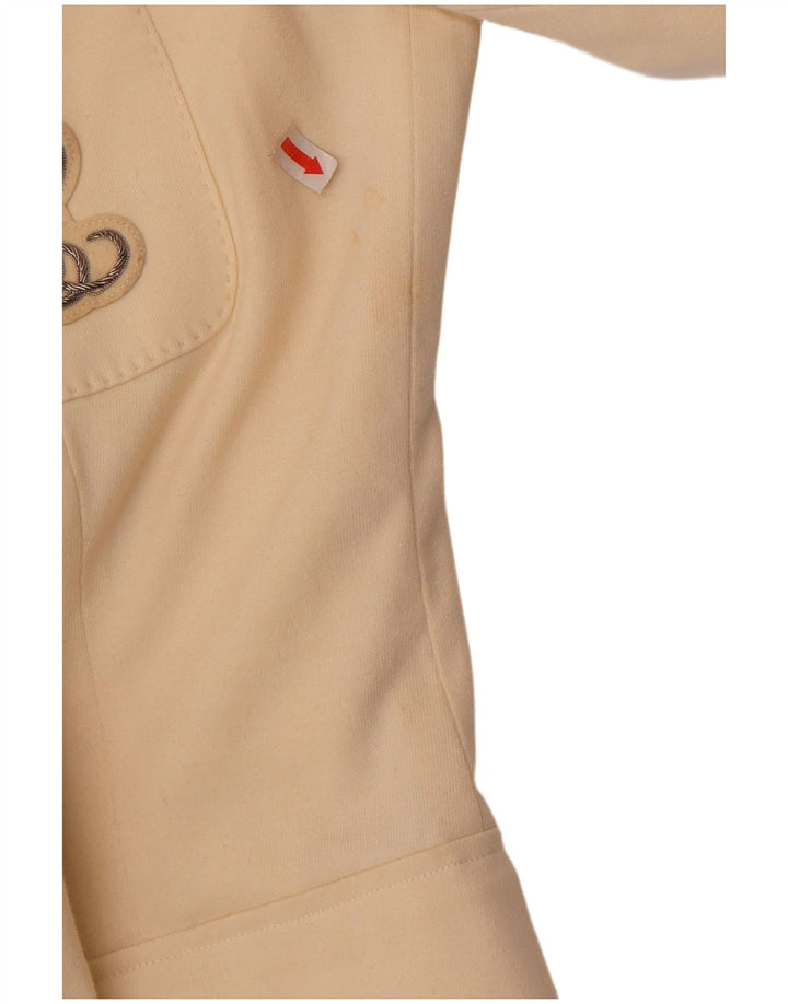 Ženska jakna s 2 gumba Ralph Lauren US 6 Srednje bež pamuk