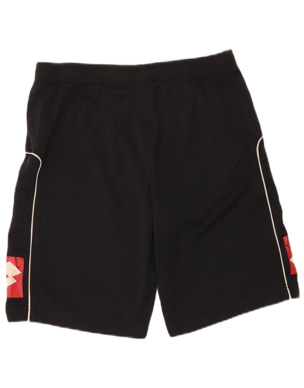 LOTTO muške grafičke sportske kratke hlače UK 38/40 Srednje crni poliester