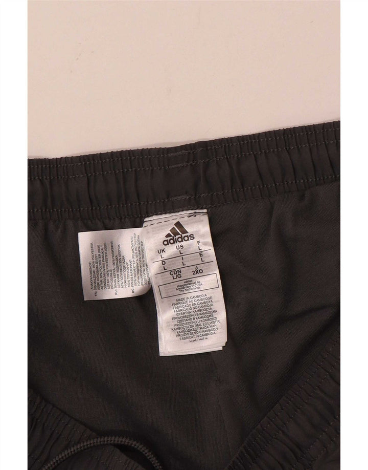 Adidas muške trenirke Hlače Joggers veliki sivi poliester