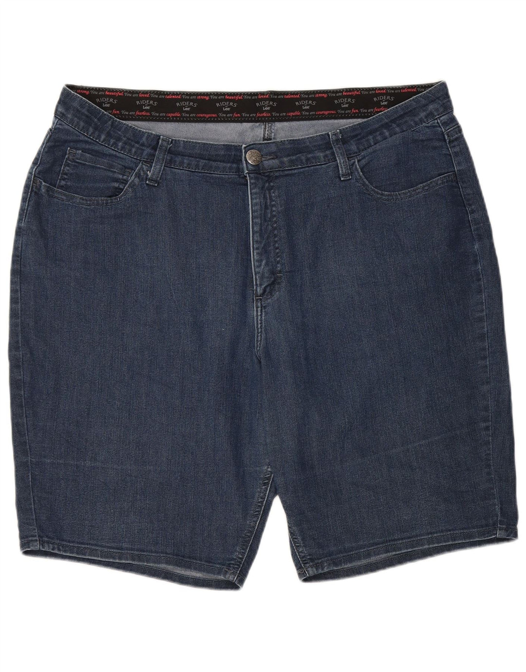 LEE ženske traper kratke hlače visokog struka US 20 3XL W40 plavi pamuk