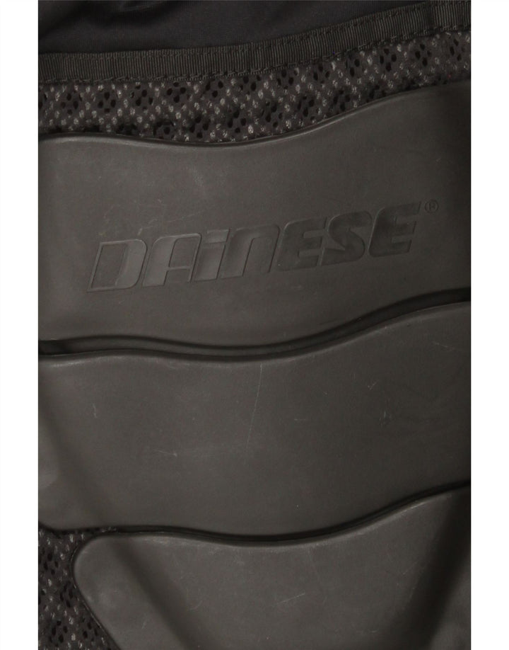 Dainese muška grafička trkačka jakna UK 36 mala crna