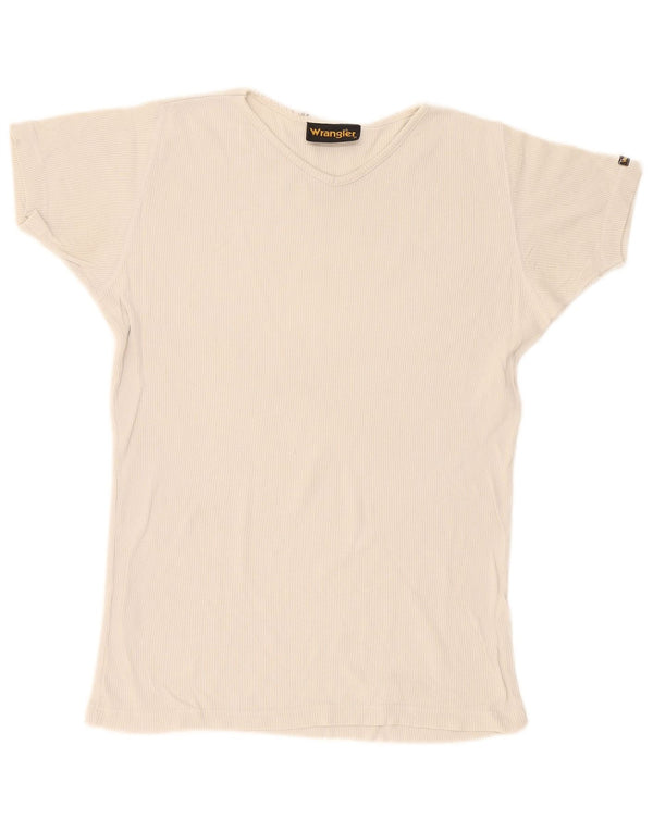 Muška majica kratkih rukava Wrangler Medium Off White