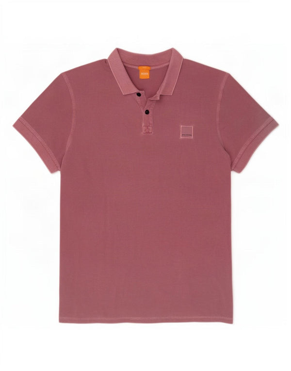 Hugo Boss muška uska polo majica 3XL crveni pamuk