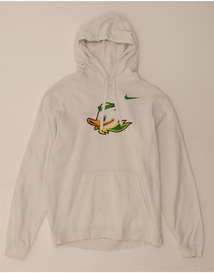 Nike muška majica s kapuljačom s kapuljačom, srednji bijeli pamuk