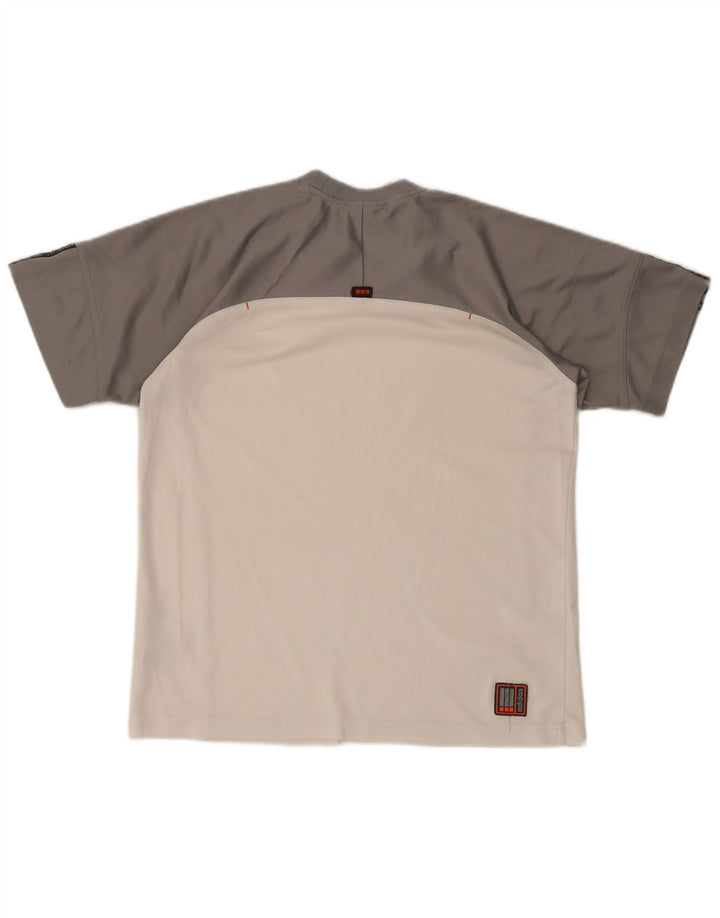 ADIDAS majica kratkih rukava za dječake 13-14 godina, bijela poliesterska boja