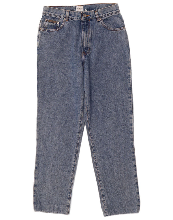 CALVIN KLEIN Ženske sužene traperice US 10 Large W28 L28 Plavi pamuk