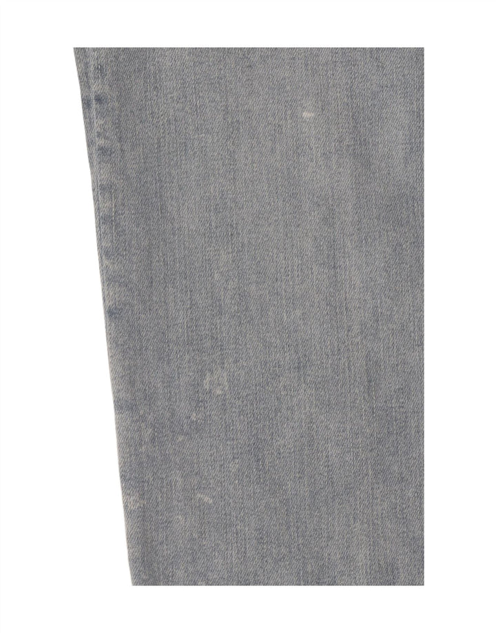 ZARA ženske ravne traperice EU 40 srednje W30 L26 plavi pamuk