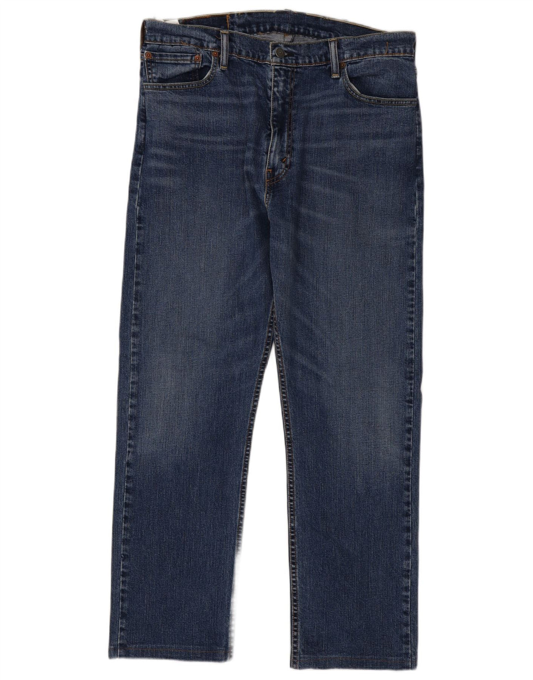 Levi's muške 518 ravne traperice W38 L29 plavi pamuk