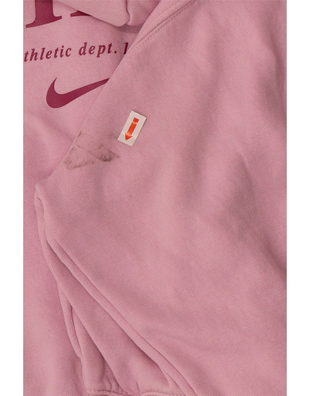 NIKE Girls Oversized Crop Graphic Zip Hoodie pulover 13-14 Years XL Pink