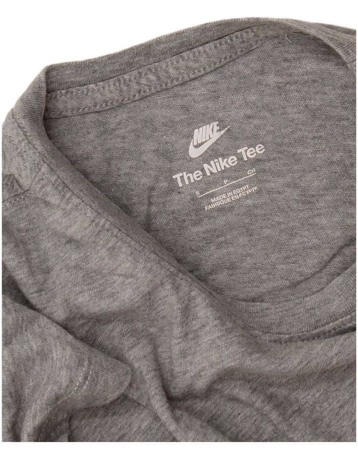 Nike muška majica kratkih rukava mala siva