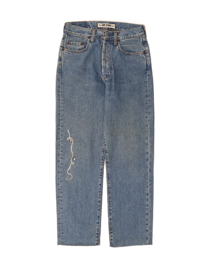 BIG STAR Mens Straight Jeans W30 L30 Blue Cotton Vintage Big Star and Second-Hand Big Star from Messina Hembry 