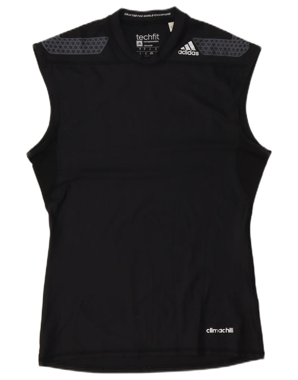 Adidas muški prsluk Climachill Top XL crni poliester