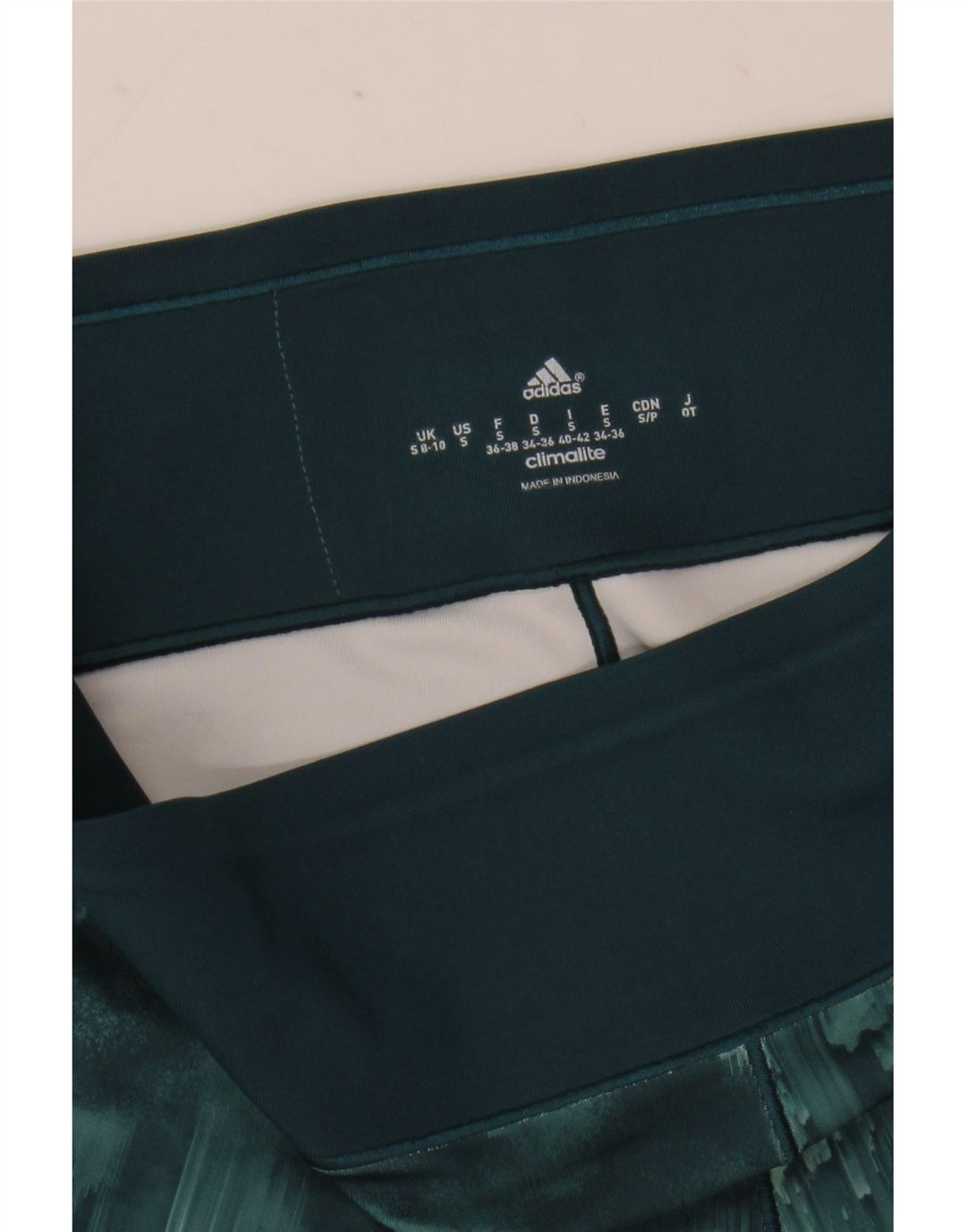 Adidas ženske tajice Climalite UK 8/10 male zelene boje na kravatu
