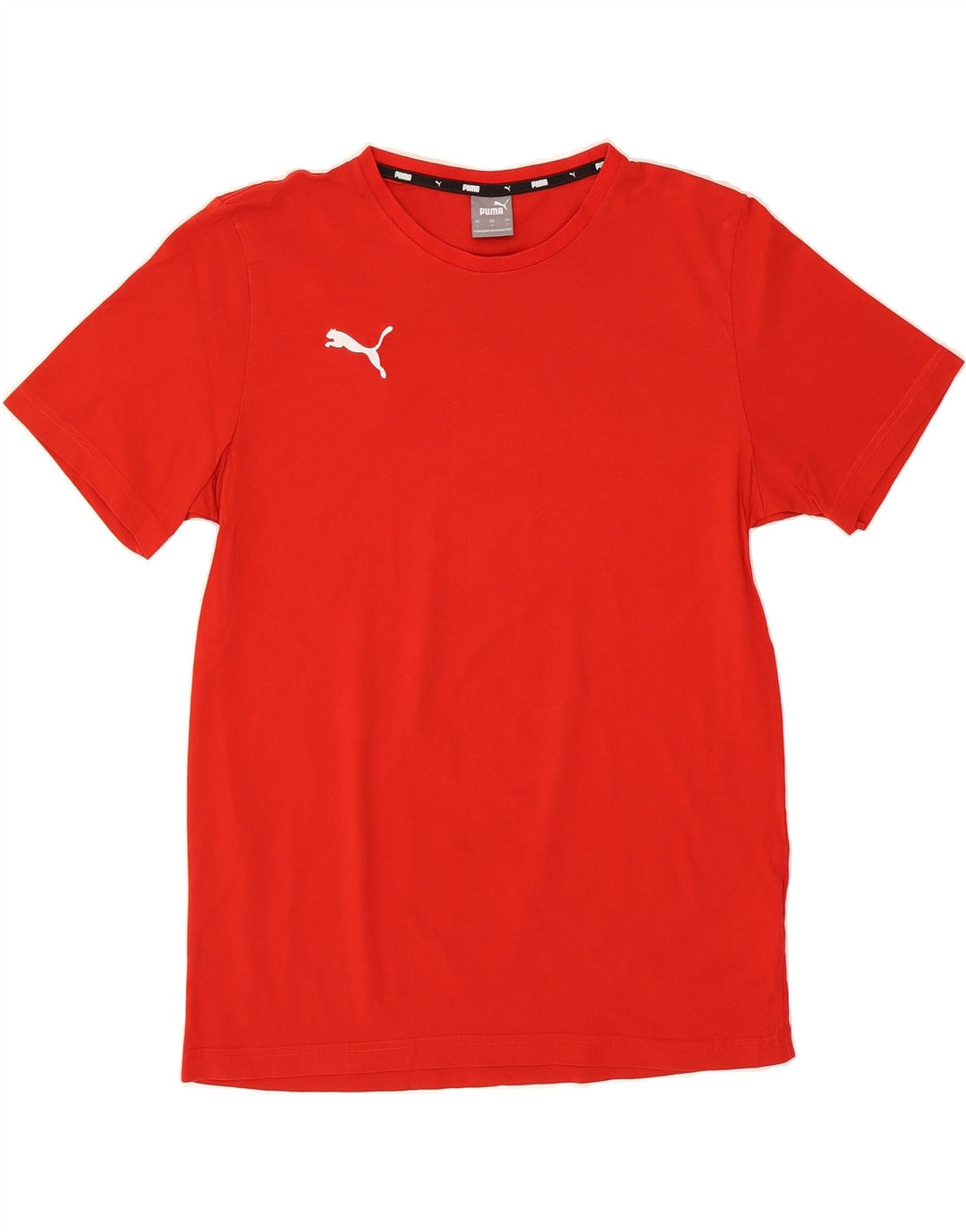 PUMA Mens T-Shirt Top Medium Red Cotton Vintage Puma and Second-Hand Puma from Messina Hembry 