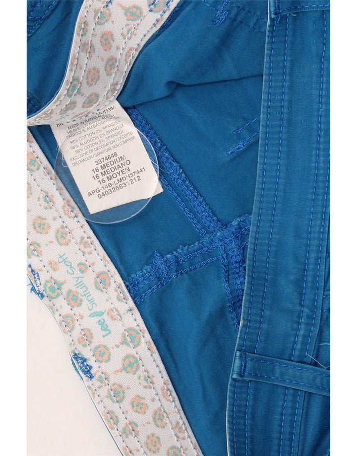 LEE Ženske bermude US 16 2XL W36 Plavi pamuk