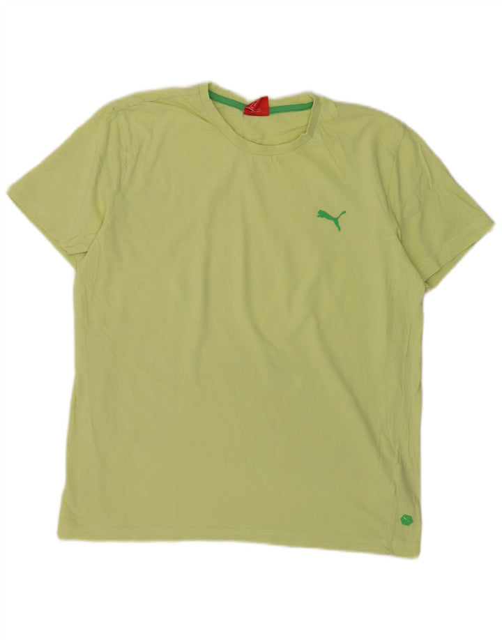 Puma muška majica srednje zelene boje