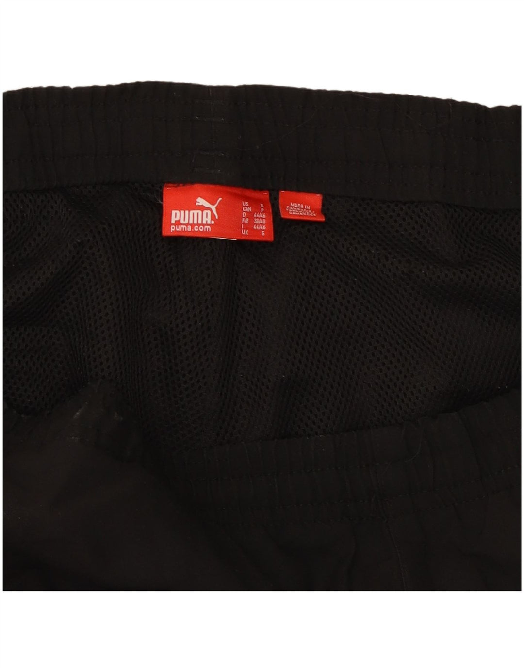 PUMA Muške hlače za trenirku Graphic Small Black