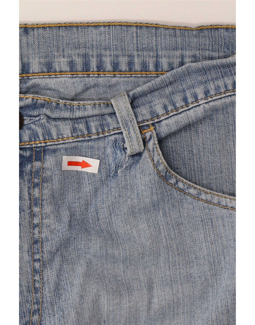 Levi's muške ravne traperice W32 L34 plavi pamuk