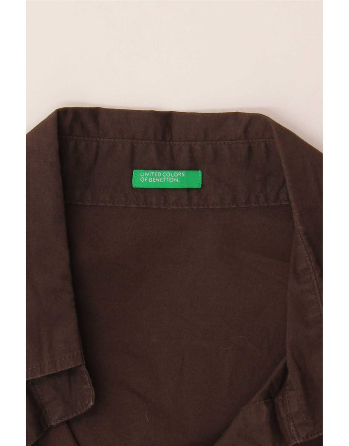 Benetton ženska pulover majica UK 14 srednje smeđa