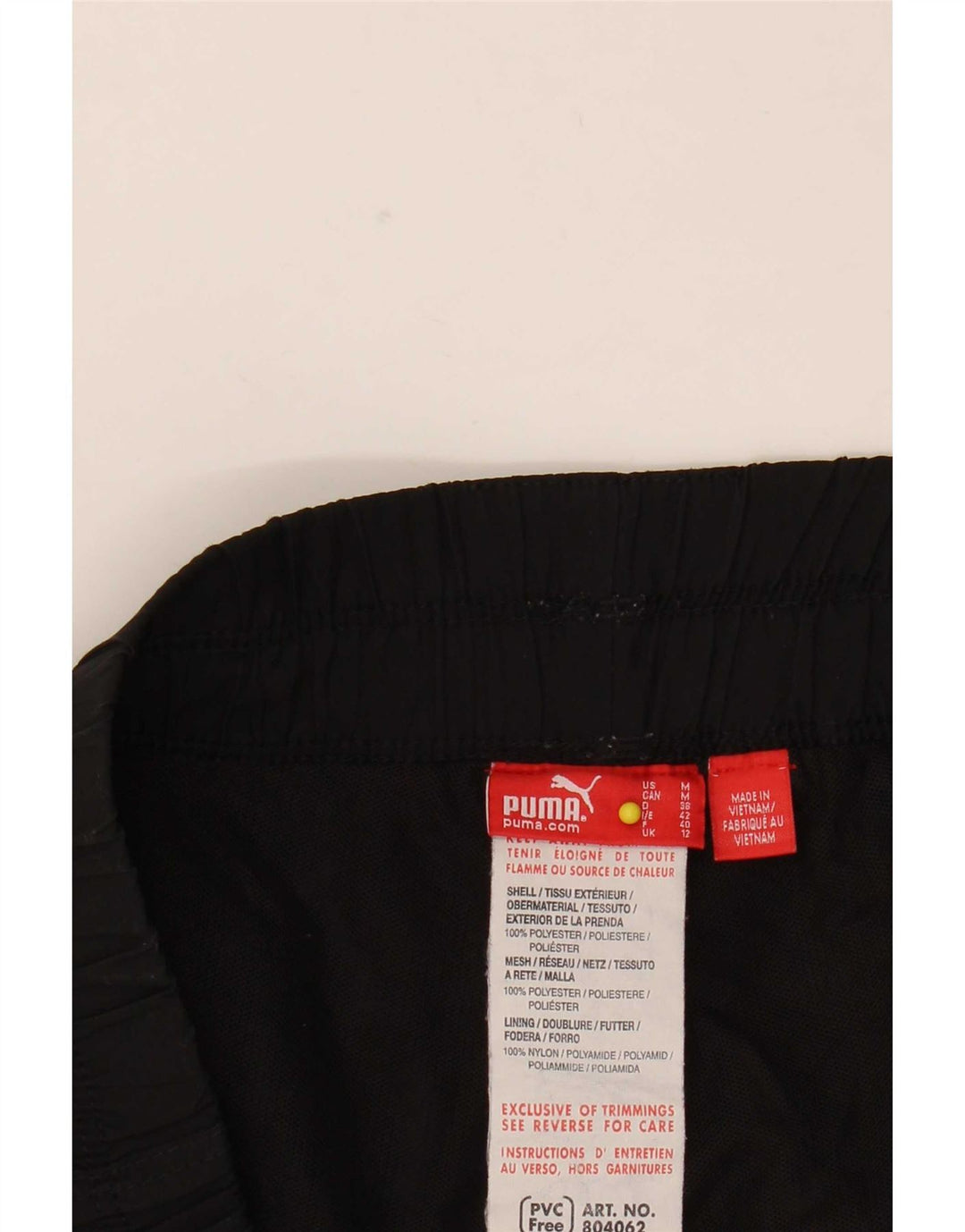 Puma ženske hlače za trčanje Cargo hlače UK 12 srednje W32 L33 crni poliester
