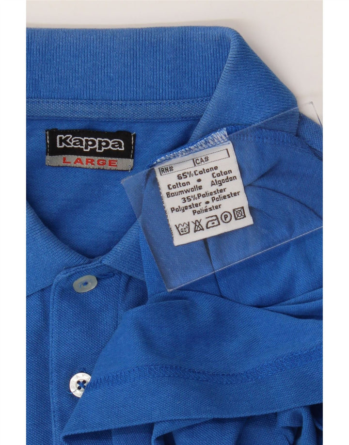 Kappa muška polo majica Large Blue Pamuk