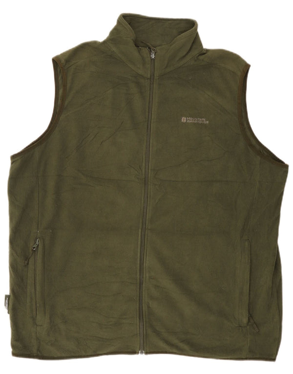 Mountain Warehouse muška jakna od flisa UK 42 XL kaki poliester
