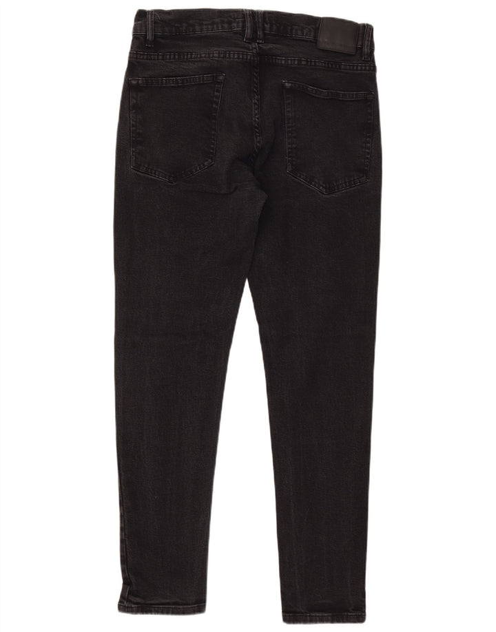 ZARA muške uske traperice EU 44 Large W34 L30 crne