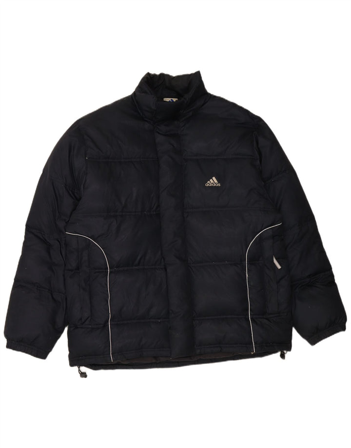ADIDAS muška podstavljena jakna UK 40/42 Medium tamnoplavi poliester