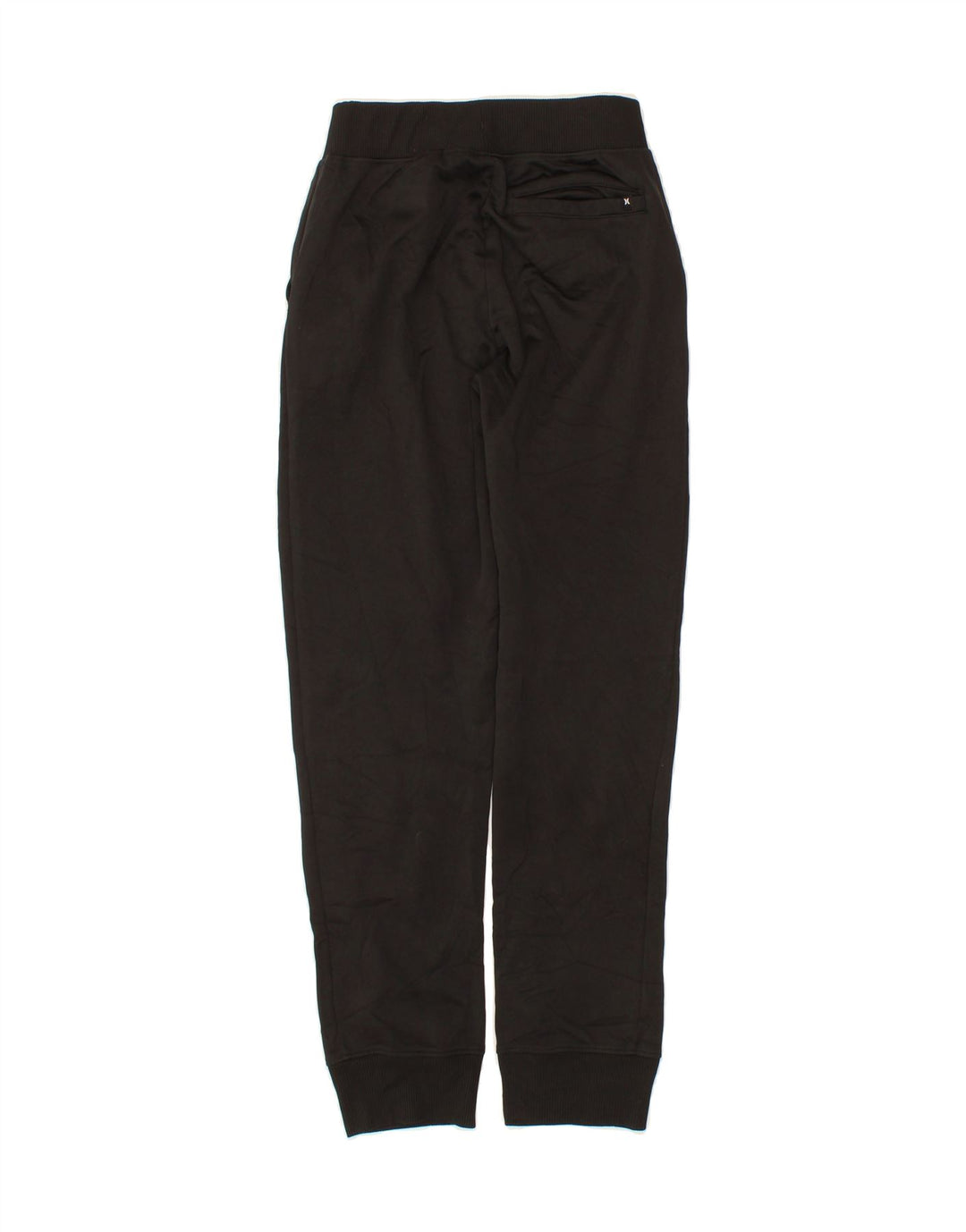 HURLEY Boys Tracksuit Trousers Joggers 12-13 Years Large Black Polyester Vintage Hurley and Second-Hand Hurley from Messina Hembry 