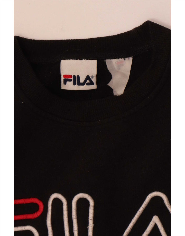 Fila muška majica s motivima, mala crna