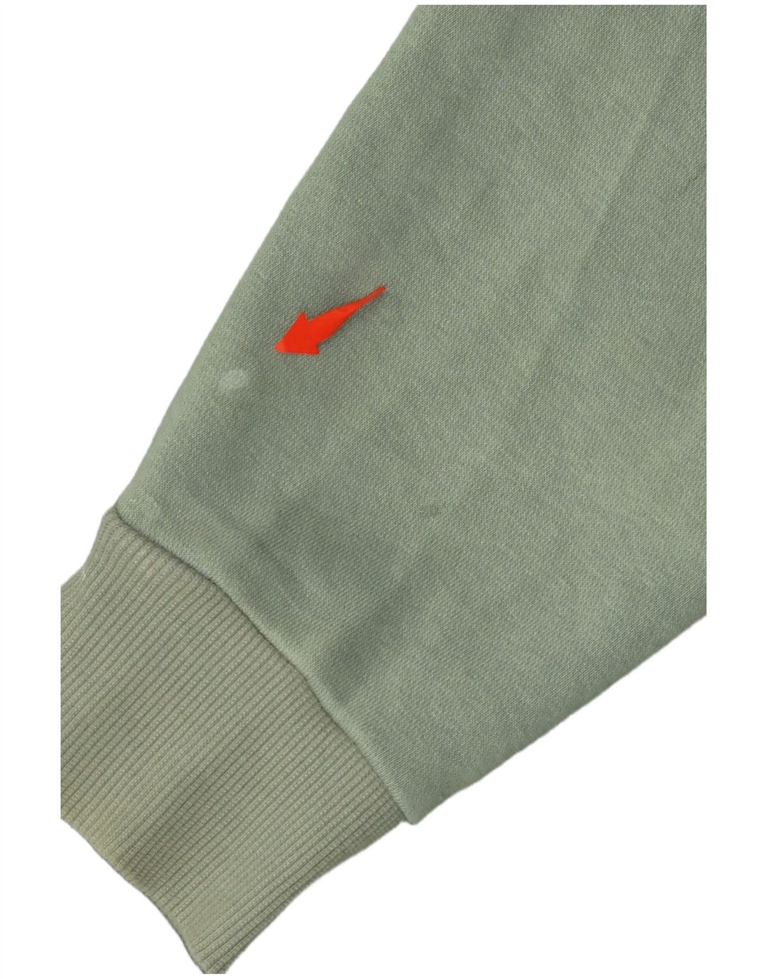 Reebok ženska kratko asimetrična majica s kapuljačom UK 12/14 Srednje zeleni pamuk