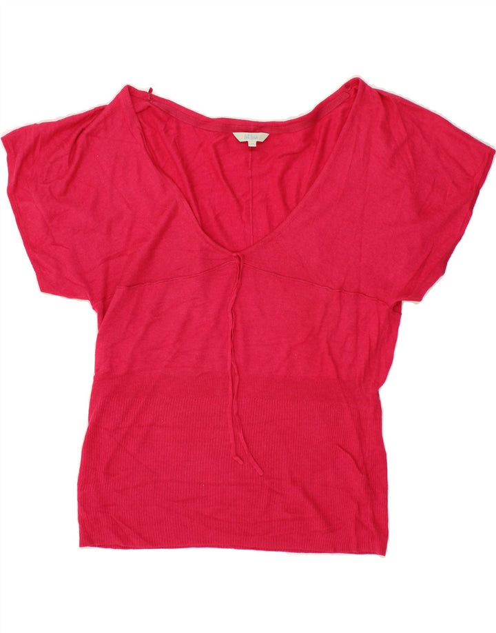 FAT FACE Womens Blouse Top UK 14 Medium Pink Vintage Fat Face and Second-Hand Fat Face from Messina Hembry 