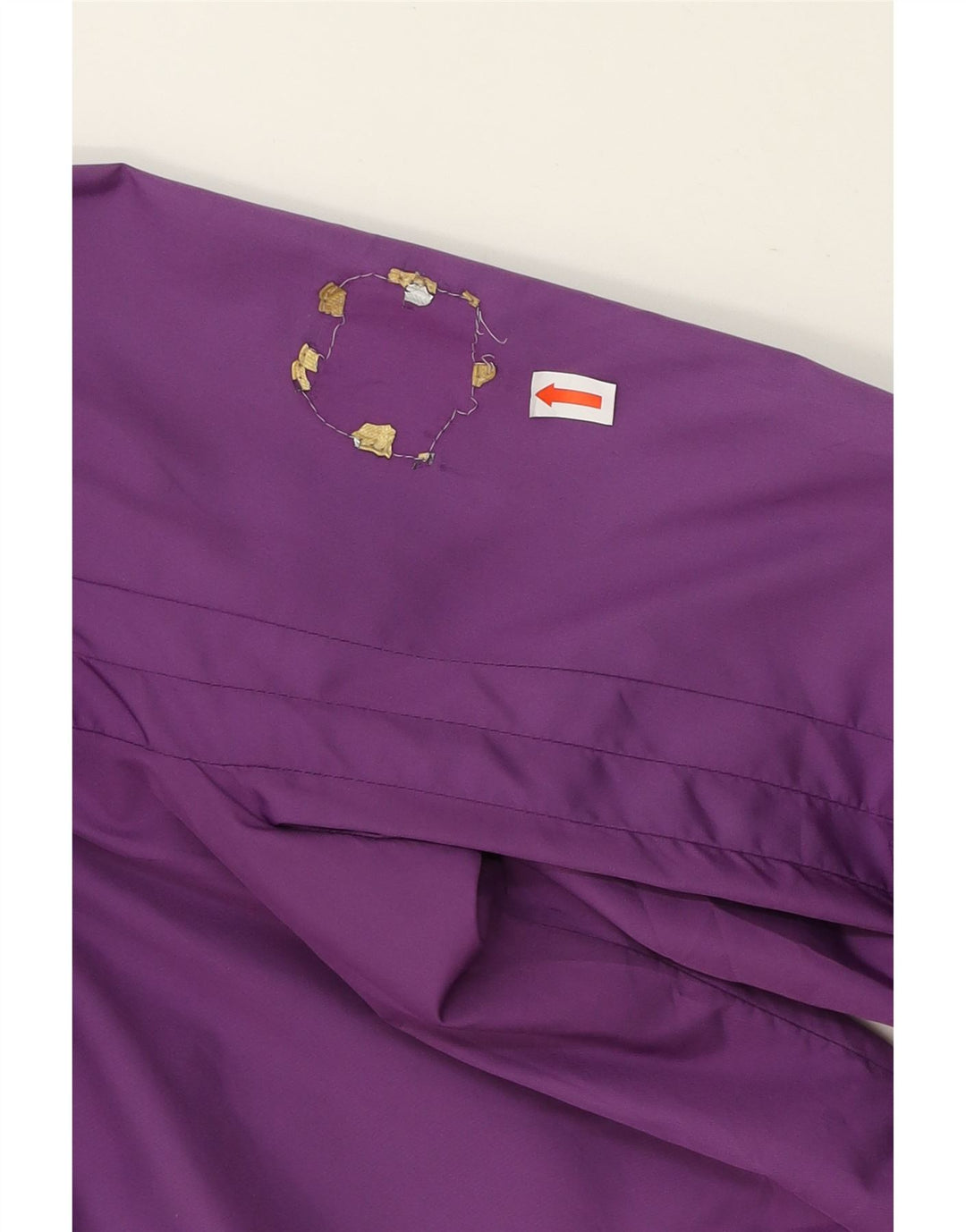 SERGIO TACCHINI Womens Windbreaker Jacket IT 44 Medium Purple Polyester Vintage Sergio Tacchini and Second-Hand Sergio Tacchini from Messina Hembry 