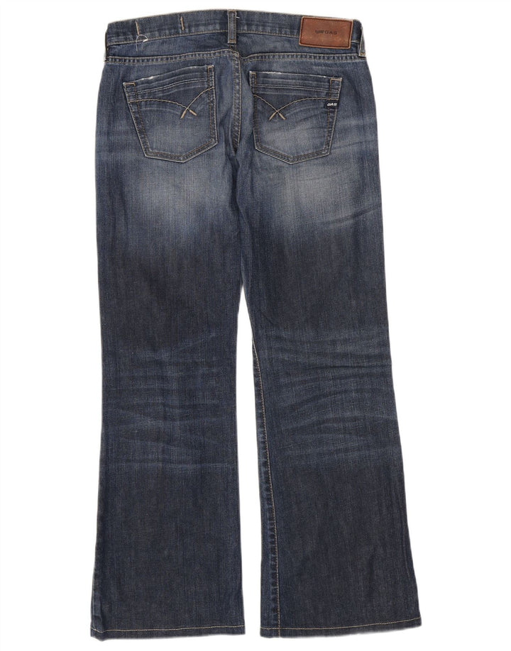Ženske traperice Gas Bootcut W28 L29 Plavi pamuk