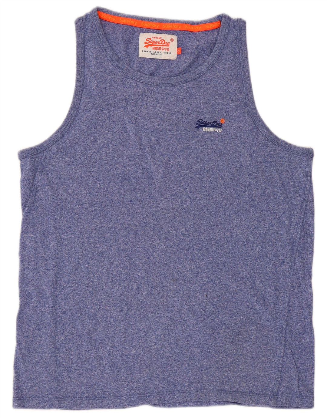 Superdry muški grafički prsluk 2XL s plavim pjegama