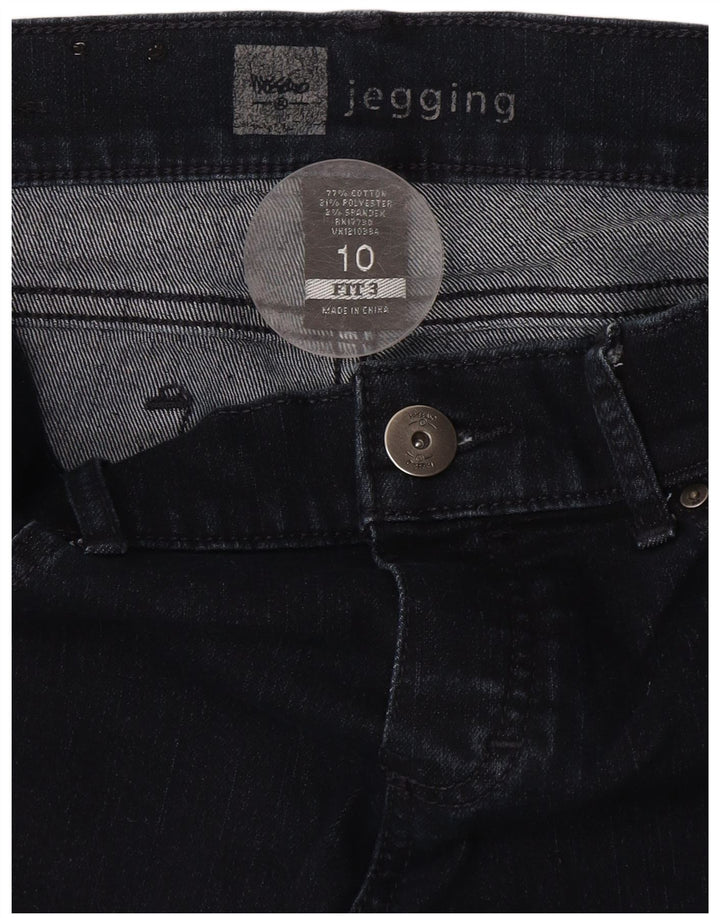 MOSSIMO Ženske jegging traperice US 10 srednje W34 L31 tamnoplavi pamuk