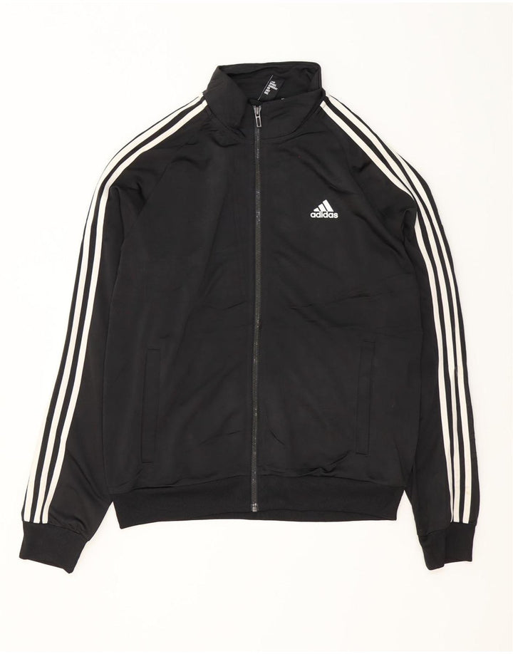 ADIDAS muška trenirka gornja jakna srednje crne boje od poliestera