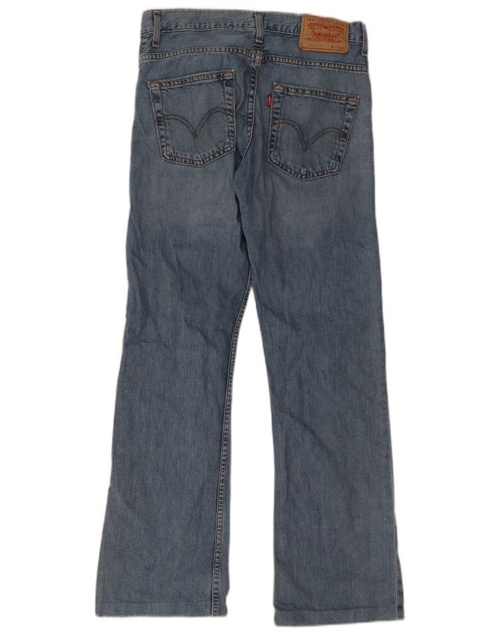 Muške traperice Levi's Bootcut W29 L30 plavi pamuk